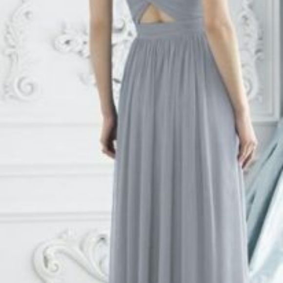 Dessy Collection Bridesmaid Dress Chiffon - Picture 6 of 6